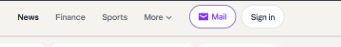 Multiple widgets and options on Yahoo's homepage